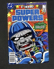 Super Powers  1 Newsstand Variant Darkseid  Desaad  Kalibak  DC Comics 1985