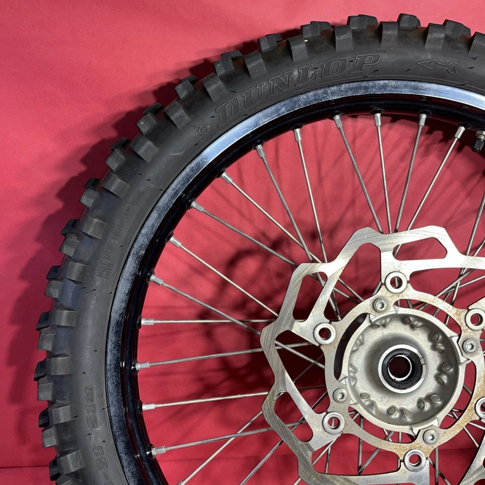 2020 Kawasaki KX250F Excel Front Wheel Hub Brake Rotor Rim - Imagem 4 de 4