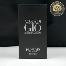 Giorgio Armani Acqua di Gio Profumo 100ml 3.4oz Eau de Parfum Spray NEW Sealed