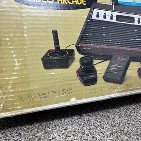 Sears Tele-Games Atari 2600 Heavy Sixer Console With Box TESTED