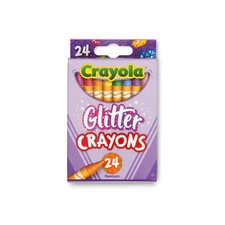 5 Boxes of Crayola Glitter Crayons - Set of 24