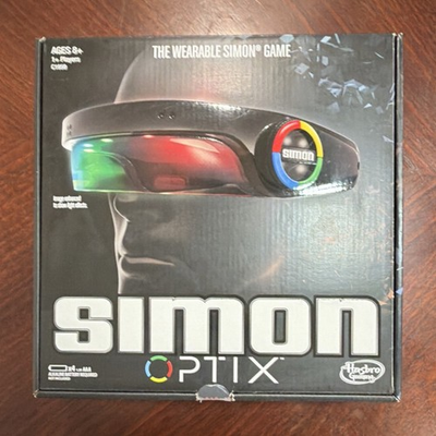 #ad Hasbro Simon Optix Wearable Electronic Game Ages 8 2016 Simon Family Open Box $16.93