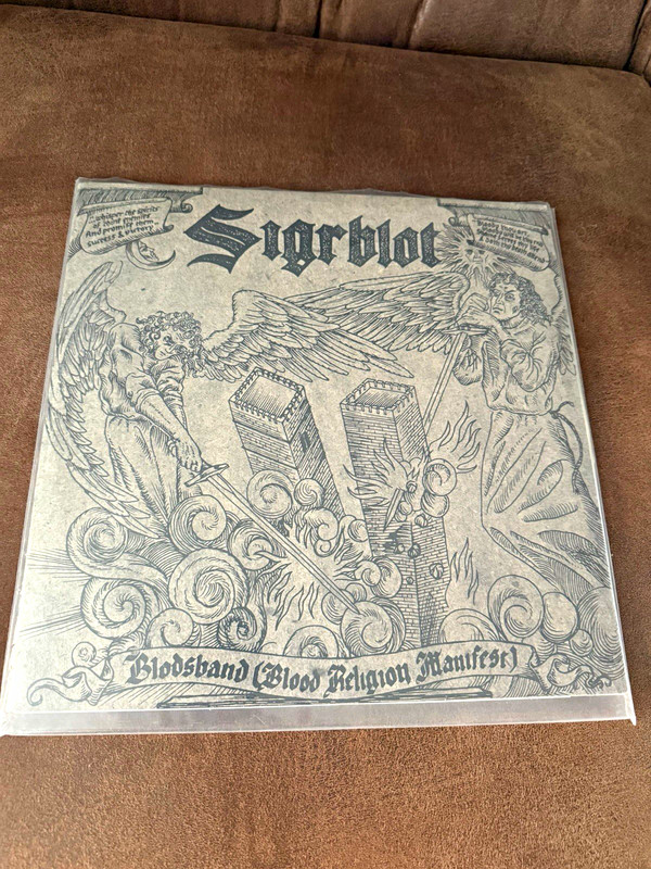 Sigrblot Blodsband (Blood Religion Manifest) Gatefold First Press Black Vinyl