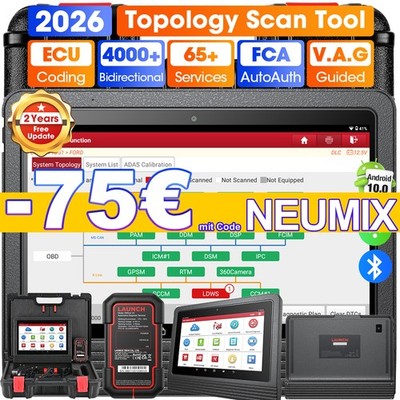 2026 X431 PRO3S+ V+ PRO 5 Profi OBD2 Diagnosegerät ALLE SYSTEM ECU Coding