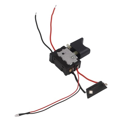 Electric Drill Dustproof Speed Control Push Button Trigger Switch DC 7.2-24V