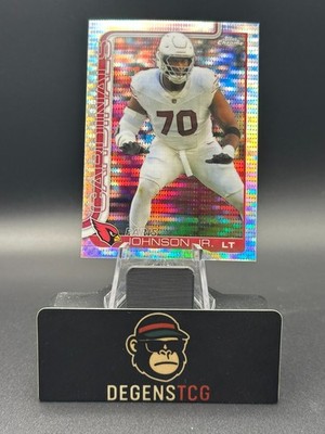 2025 topps chrome pulsar refractor paris johnson 3
