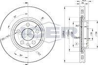 Bremsscheiben FüR Fiat Scudo 220 Ulysse Peugeot Expert 224 222 Citroen 95-06