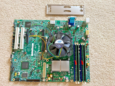Intel Server Board S3200SHV, socket LGA775, w/Core2 Duo 3GHz CPU & 8GB RAM