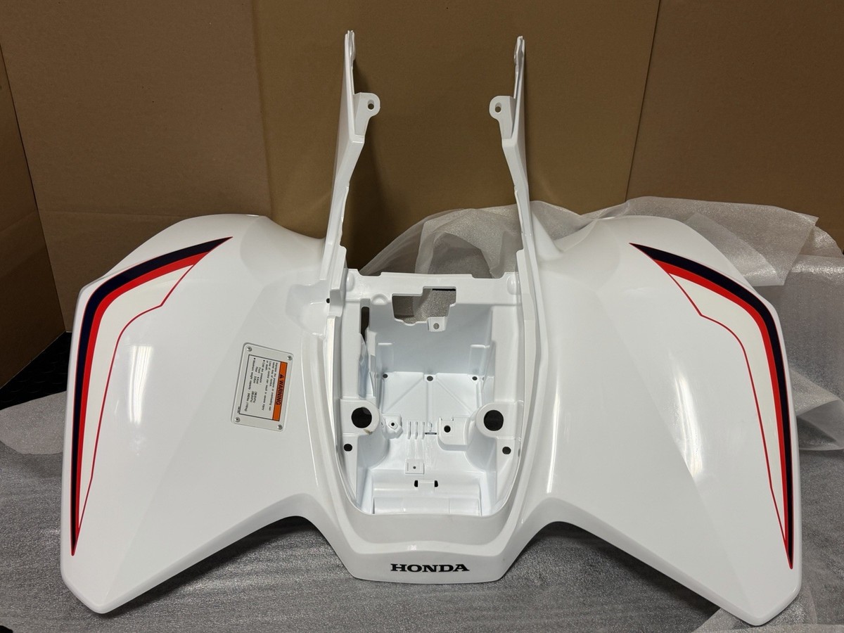 06-26 HONDA 250EX OEM REAR WHITE FENDER PLASTIC WHITE TRX 250X 250