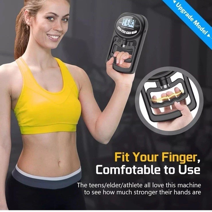 Grip Strength Tester 265Lbs/120Kg Digital Hand Dynamometer Grip Strength NEW US