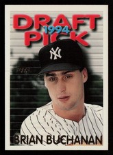 Brian Buchanan 1995 Topps #28 RC Rookie New York Yankees Baseball Card