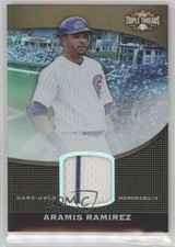 2011 Topps Triple Threads Unity Relic Sepia /27 Aramis Ramirez #TTUSR-79 0b2