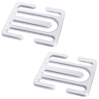 2 Stück Metall Auto Sicherheitsgurt,Universal Autogurt Versteller,Auto Sicher...