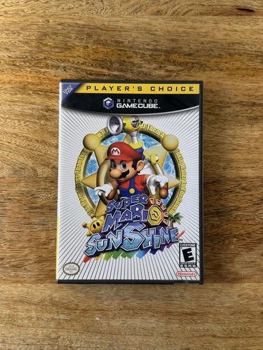 Super Mario Sunshine w/ Manual (Nintendo GameCube, 2002) - CLEAN & TESTED