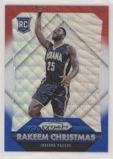 2015-16 Panini Prizm Rookies Red White & Blue Prizm Rakeem Christmas #313 5ir