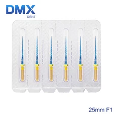 6Pcs DMXDENT Dental Endo Files Root Canal Endodontic NITI Rotary File 21/25/31MM