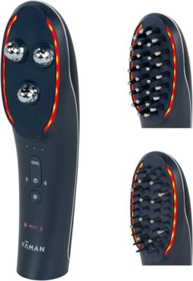 Ya-man EMS Facial Beauty Device Hyper Face Lift Brush Black Ya-man EMS Facial Beauty Device Hyper Face Lift Brush Black