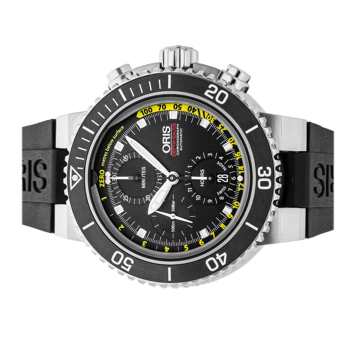 Oris depth hotsell gauge chronograph