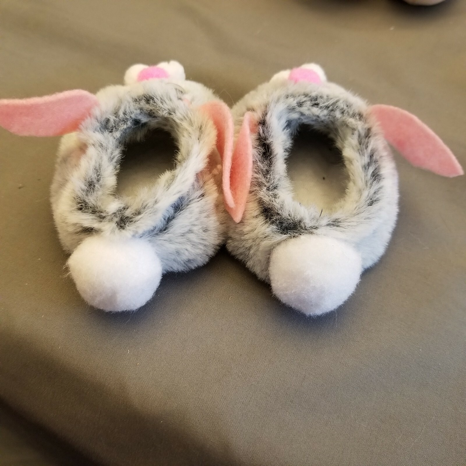 SAOLA Scarpe pantofole pelliccia coniglietto bambini patch cavolo grigio grigio adatte solo CPK originali