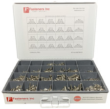 3,610 PIECE ASSORTMENT Metric Stainless Steel Philips Pan Head Machine Screws
