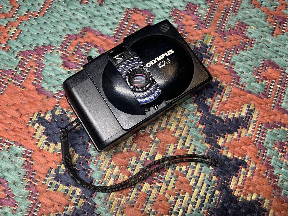 Olympus XA1 Camera, 35mm Film Point Shoot Camera Tested Works