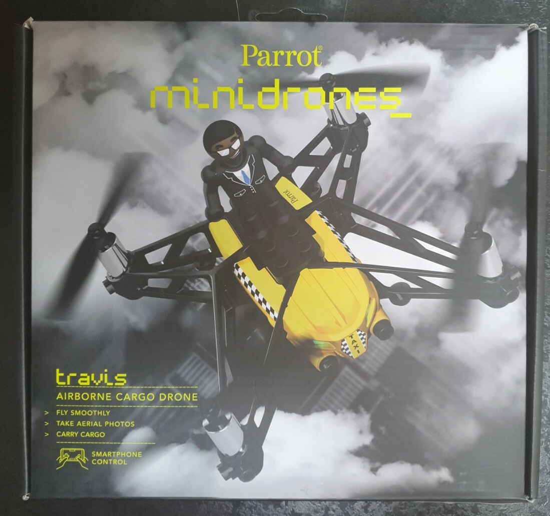 drone parrot airborne cargo travis