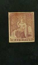 Timbre ILE MAURICE Yvert et Tellier n°14 Nsg (Cyn37) Lot C