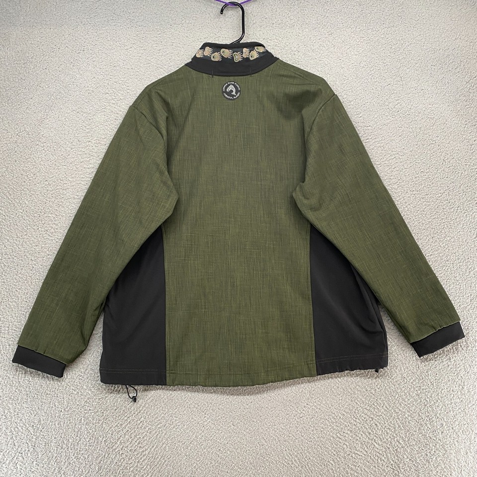 Copper River Fleece Jacket Womens XL Soft Shell Cordova Alaska Green