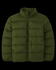 The Children's Place Boys' Big Kid Medium Weight Puffer Jacket, Wind, Water-Resi
