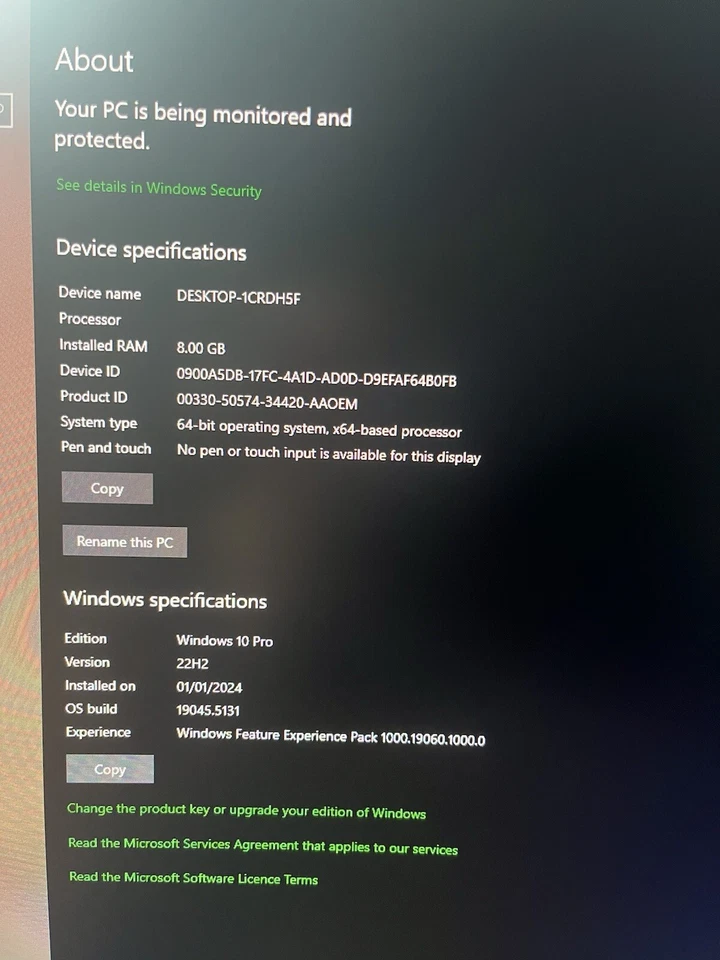 lenovo pc desktop - Image 3 of 4