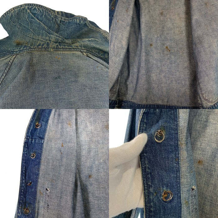 30-40's U.S. Navy US Shawl Collar Denim Jacket COAST GUARD 30-40's U.S. Navy US Shawl Collar Denim Jacket COAST GUARD