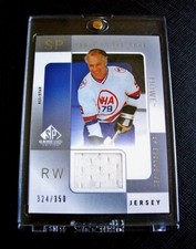 2000-01 SP Tools of the Game #GH GORDIE HOWE Relic Hockey Card ~ NM/MT