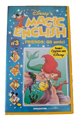 Disney Magic Englisch Vol. 3 Friends Gli Amici Vhs Pal Schule Englisch Italienisch