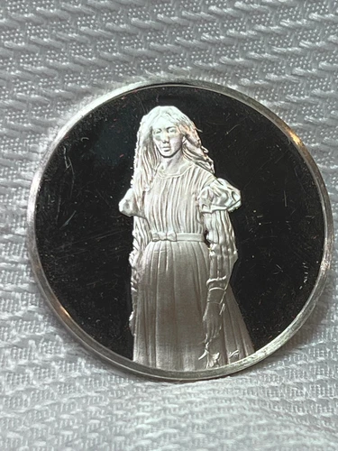 1980 FM Sterling Silver 30.72 G Proof Symphony In White, No. 1 James A Whistler