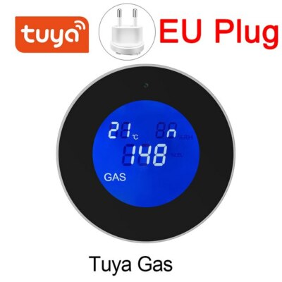 Wifi Smart Natural Gas Alarm Sensor Gas Leak Detector bohekeji Tuya