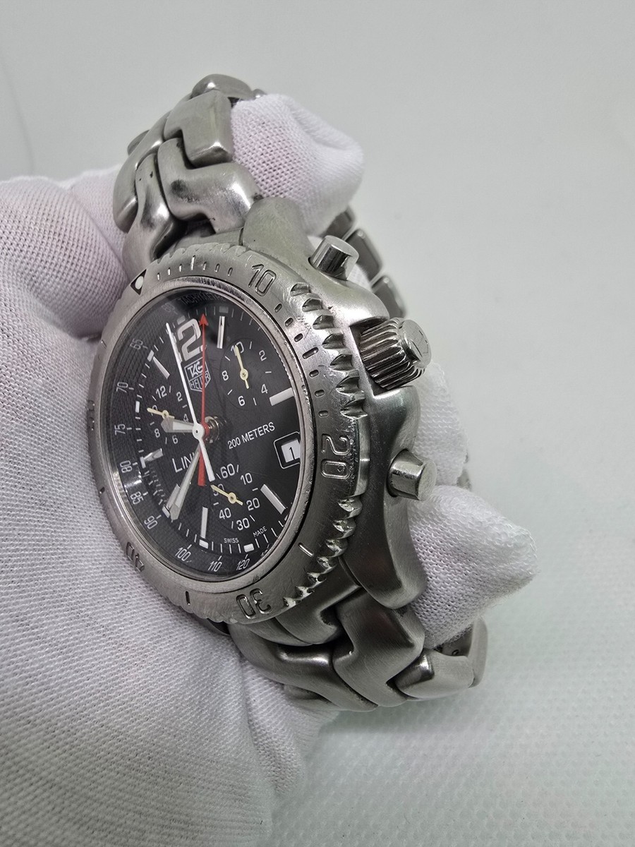 TAG Heuer Link Men's Black Watch - CT1111-0 for sale online
