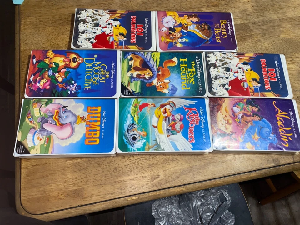 *Walt Disney* VHS lot *BLACK DIAMOND* classics, vintage, RARE - Image 4 of 4