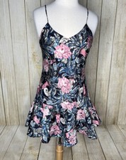Vintage Victoria 's Secret Floral Nightgown Slip Dress Chemise Floral Polyester
