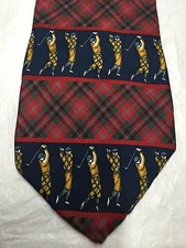 HATHAWAY MENS TIE GOLF 60 X 4