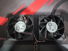 df1203812b2un A1 MARTECH FAN , ANTMINER FAN, OEM, USED PAIR! 2 FANS 