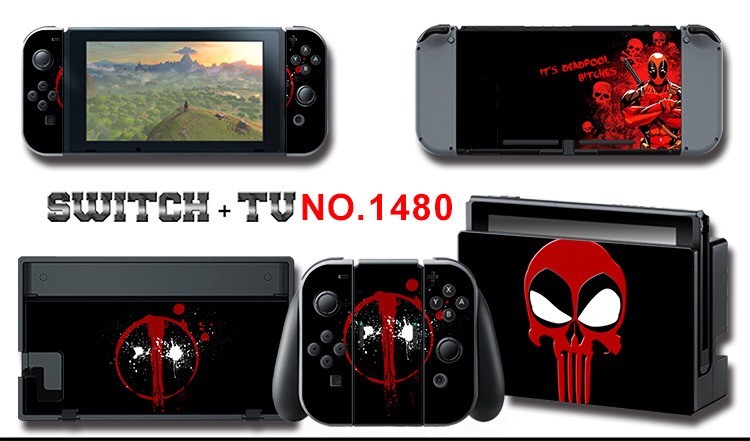 Deadpool PS4 Slim Skin - Premium Console Vinyl Wrap