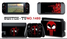 Vinyl Decal Skin Sticker Protector for Nintendo Switch Deadpool