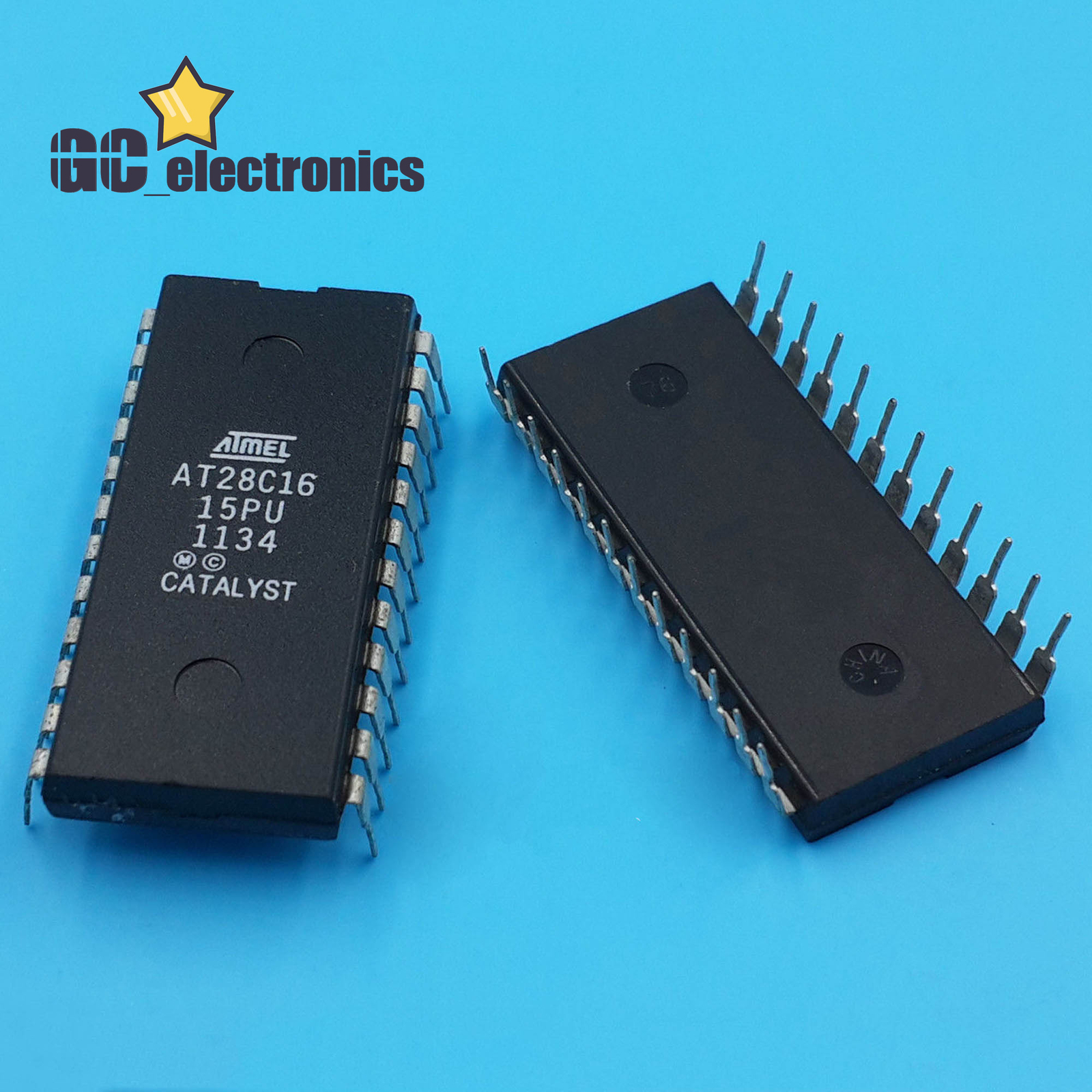 2PCS/10PCS AT28C16-15PU AT28C16 28C16 2K x 8 EEPROM DIP-24 A3US | eBay