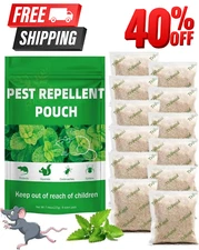 12 Pack Vamoose Natural Rodent. NEW . THE BEST.GIFTS.HOME.GARDEN.OFIS.CAR