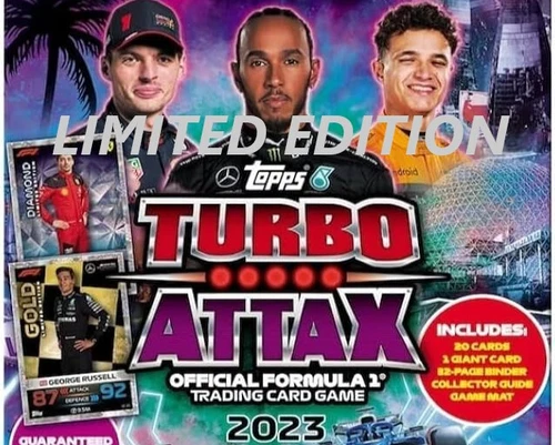 F1 Topps Turbo Attax 2023 UK Formula 1 - LE Limited Edition - Pick your card