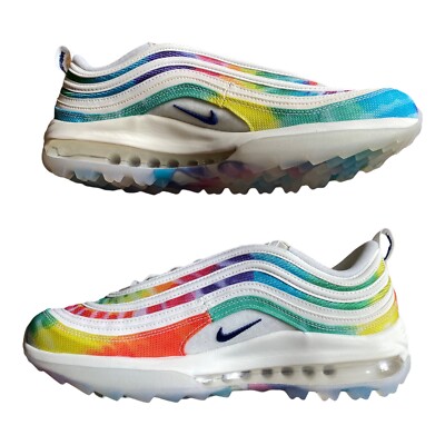シューズ NIKE - Nike Air Max 97 Golf Tie Dye  g nrg 26cm Nike tie-dye Air Jordans, Air Max 97s, Roshe Gs and Zoom