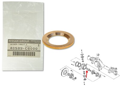 Front Spindle Axle Hub Washer 40589-C6000 OE for Nissan