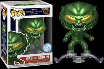 Funko Pop: Spiderman No Way Home Green Goblin Metallic Limited 
