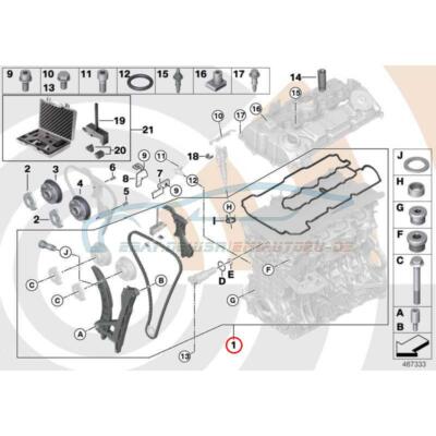 Original BMW 11312420004 - Reparatursatz offene Steuerkette oben VALUE LINE 1...
