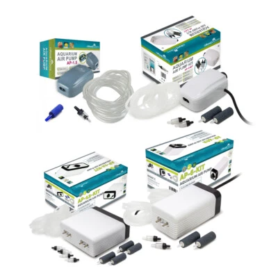 Aquarium Fish Tank Tropical Air Pump - FREE Stones, Hose, Return Valve 90-180L/H